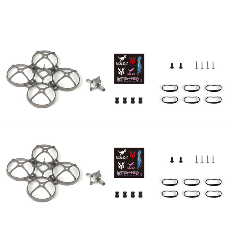 1/2PCS HGLRC Petrel 75Whoop V2 Frame Ultra-light Indoor For RC FPV Freestyle 75mm Tinywhoop 1S 2S Dr