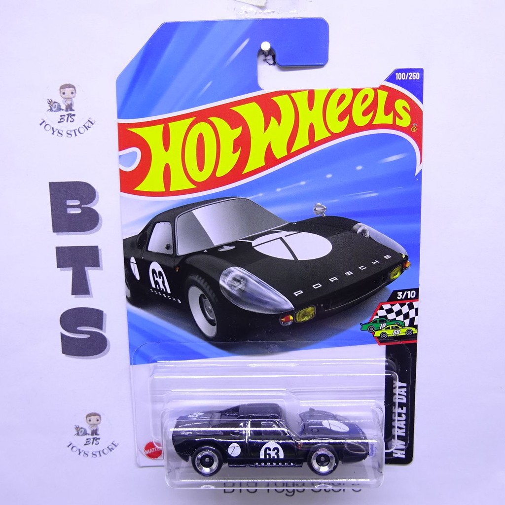 Hot Wheels Porsche 904 Carrera GTS Hitam