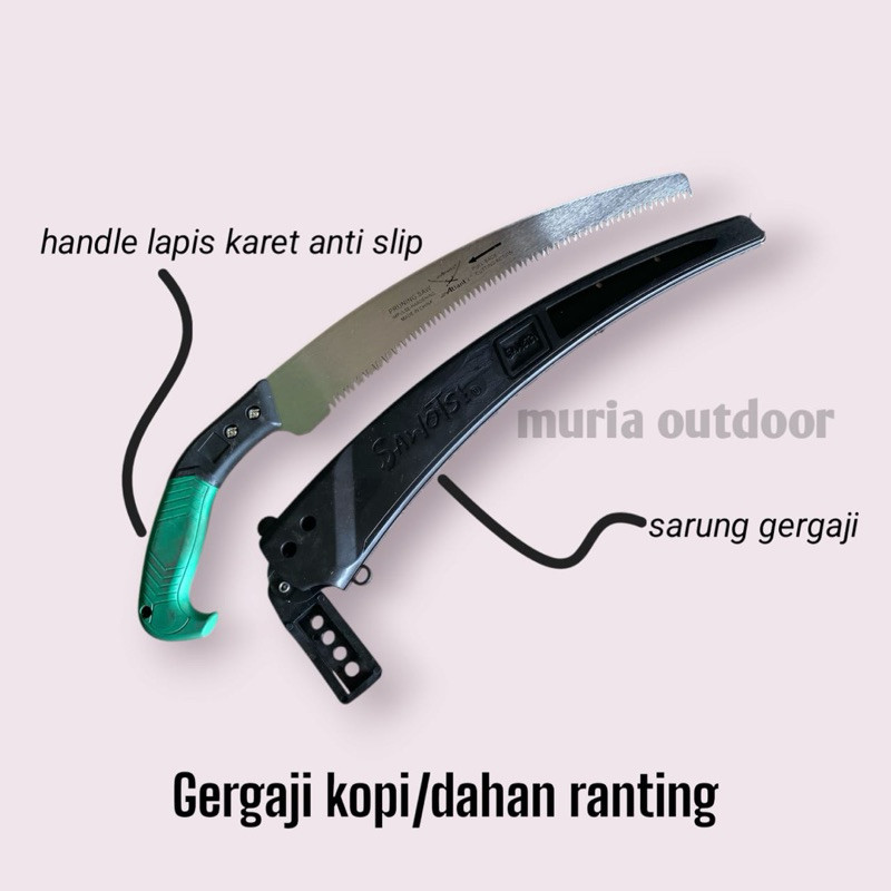 gergaji kopi geraji samurai asli gergaji dahan gergaji ranting gergaji bonsai