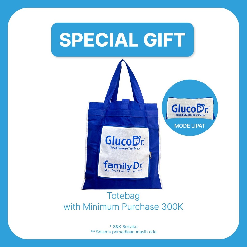

GlucoDr Gift With Order Goodie Bag GlucoDr - Hadiah tidak untuk dijual
