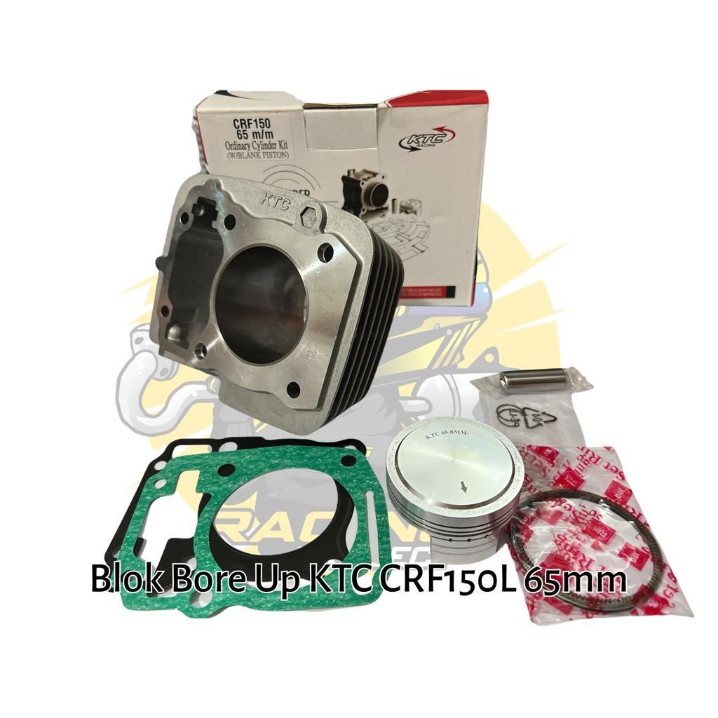BLOK BORE UP KTC CRF150L 65 MM - PAKET BLOK PISTON CRF 150