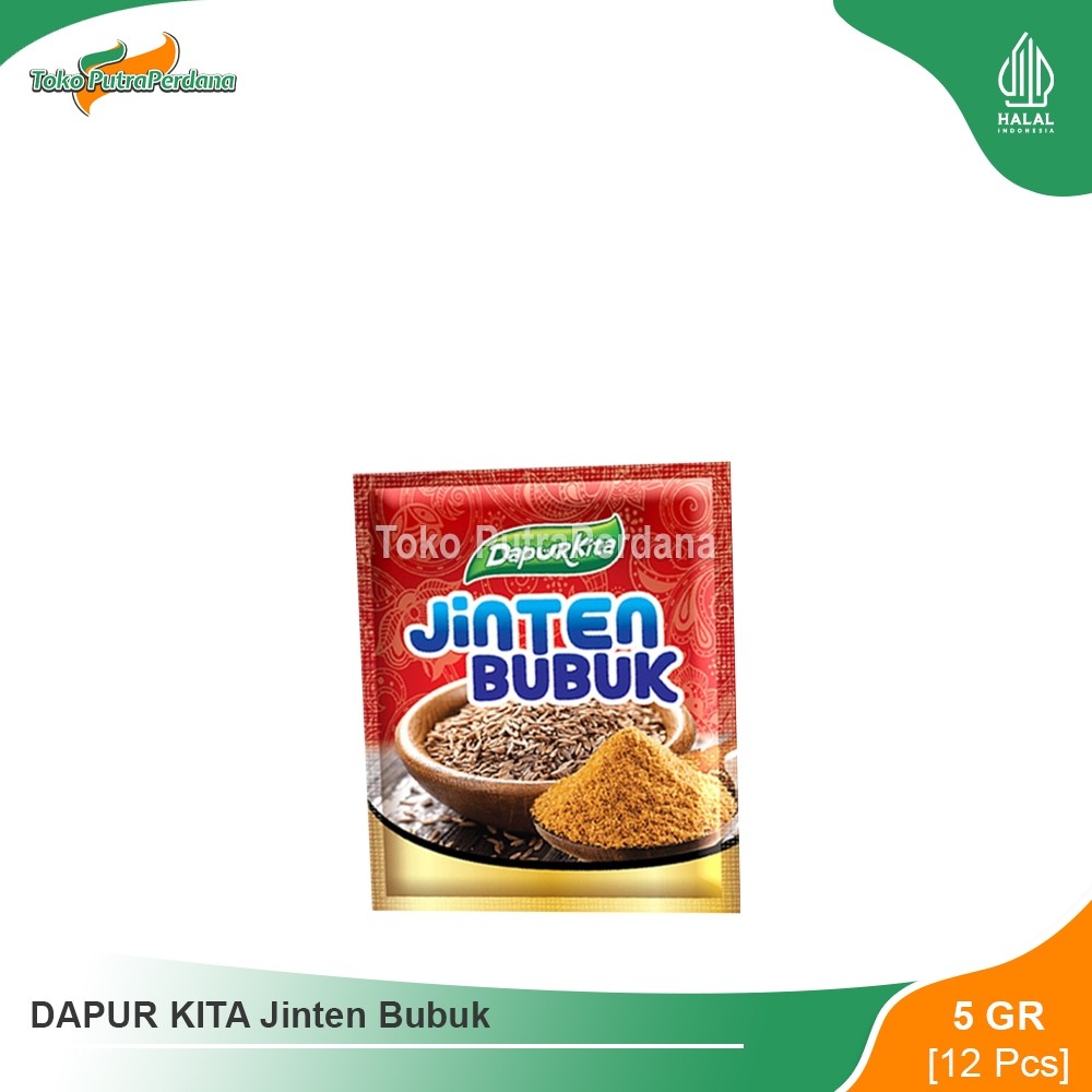 

DAPUR KITA Jinten Bubuk 5gr (12 Pcs)