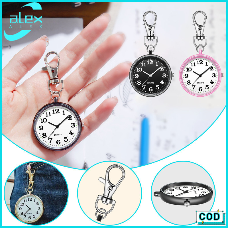 Jam Saku / Jam Saku Gantungan Kunci / Jam Saku Mini / Jam Saku Portabel Mode / Jam Saku Multi-fungsi