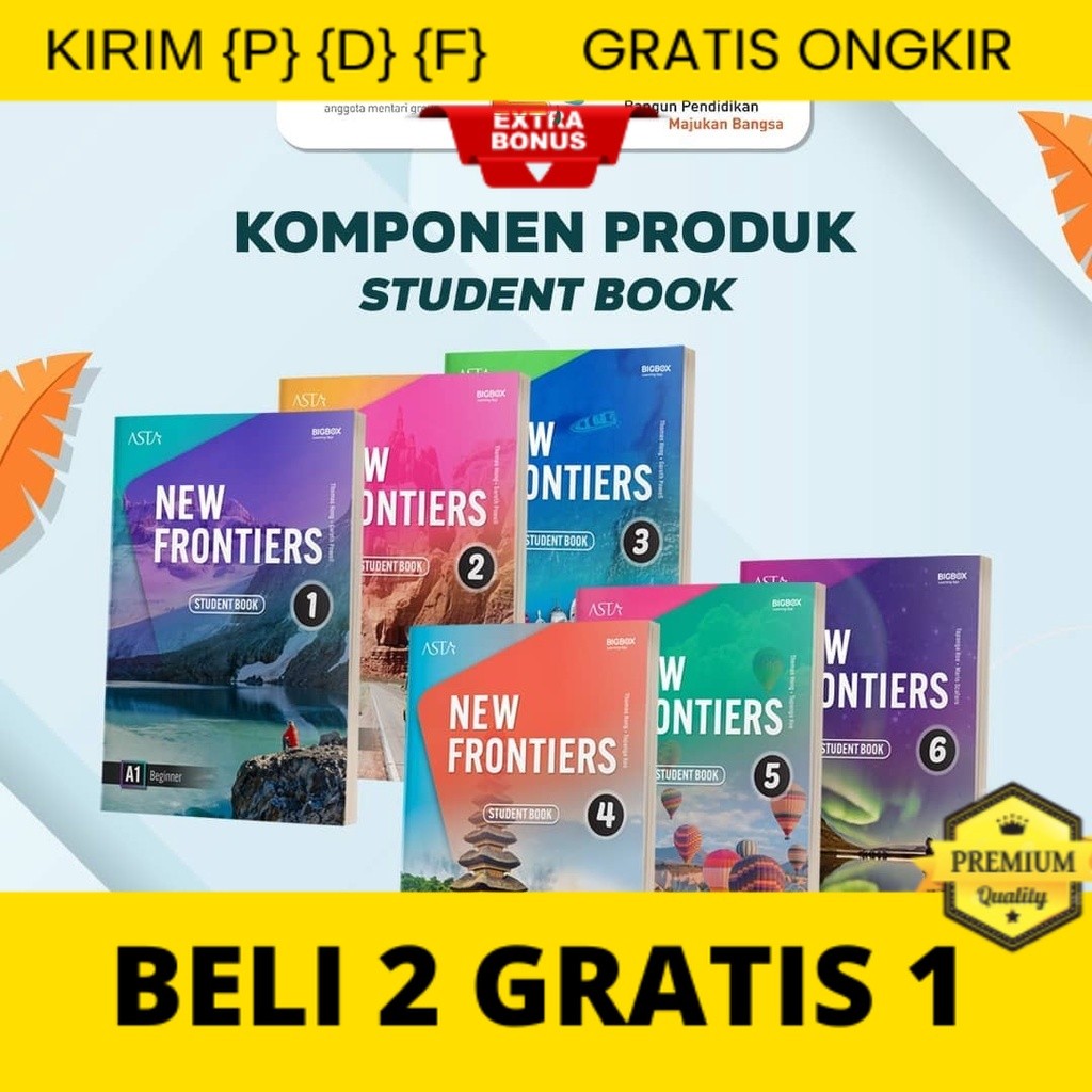 

{P} {D} {F} New Frontiers Series | Buku Pelajaran Bahasa Inggris