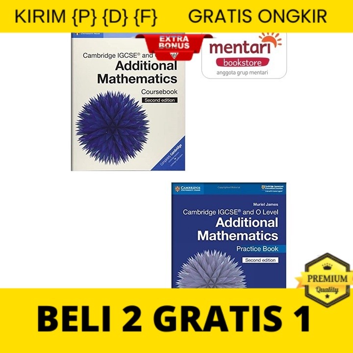 

{P} {D} {F} Cambridge IGCSE & O Level Additional Mathematics Coursebook (2E)