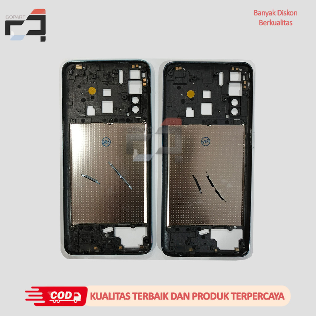 TULANG TENGAH / BEZEL / BAZEL / BAJEL / BEZZEL / RANGKA CASING OPPO A91
