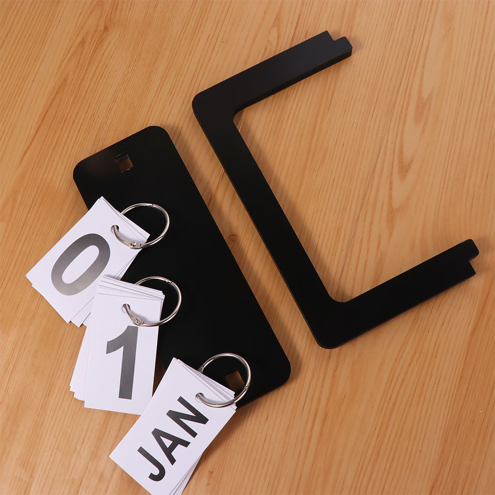 

Home Decor INS Wooden Calendar Nordic Style Durable Perpetual Calendar Creative Solid Daily Planner Home