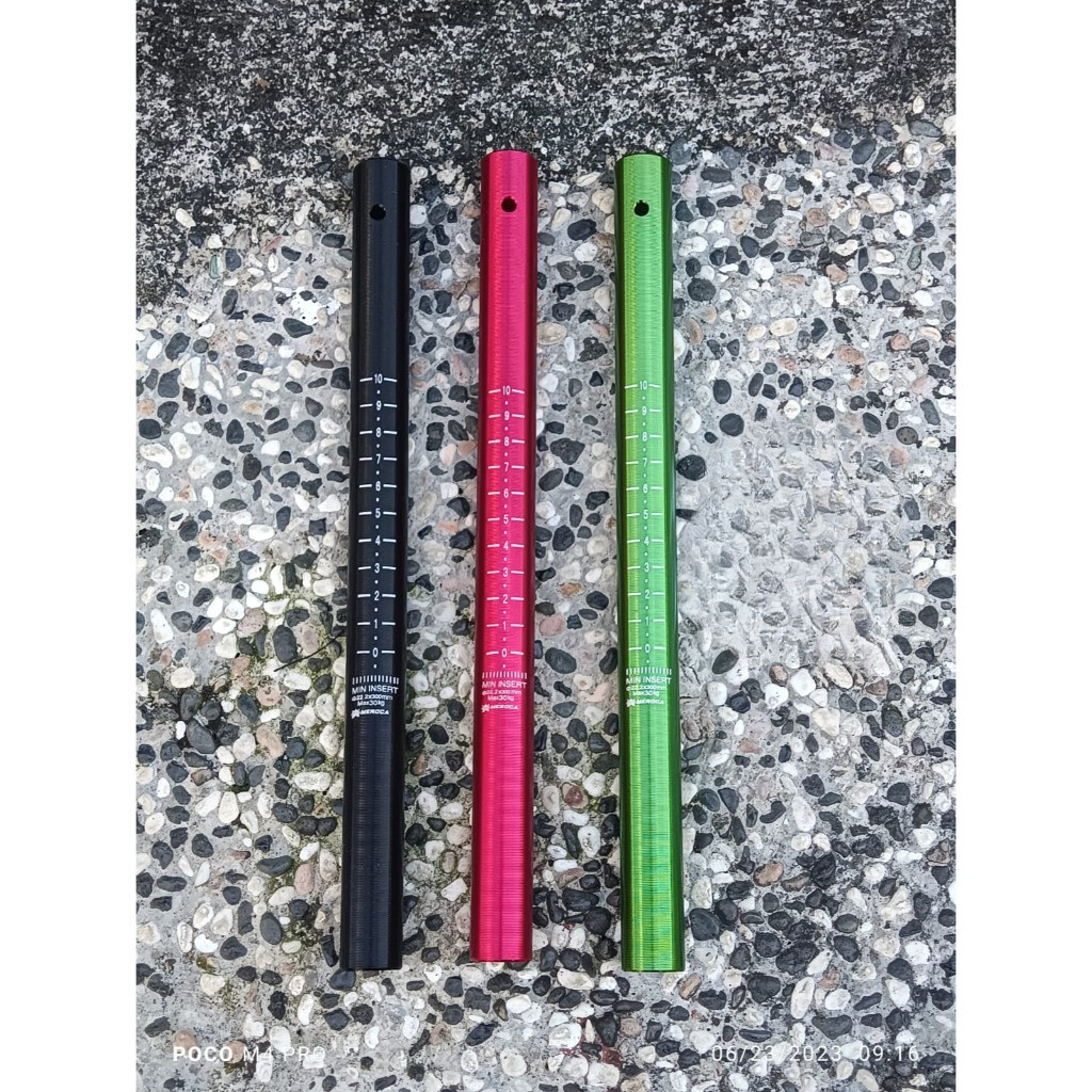 Meroca Seatpost Tiang Sadel Sepeda Anak Ukuran 22.2 x 300 mm Alloy Kuat Ringan Untuk Pushbike Balanc