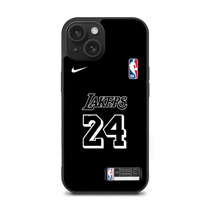TPU Case Case Casing Iphone 15 14 13 12 11 X Xs Xr Pro Max Plus Mini Kobe Lakers BG1145