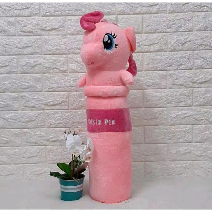 Terbaru Guling Karakter Anak Perempuan Pony L - pink, 70 cm