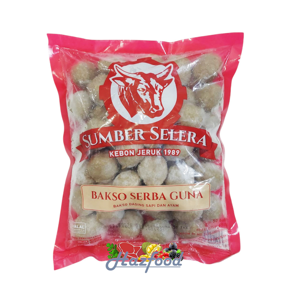 

Sumber Selera Bakso Sapi dan Ayam - Serbaguna Isi 50 pcs