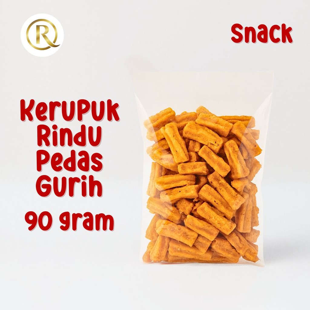 

ROSTIA Cemilan Enak Snack Kecipir Kerupuk Rindu Pedas Gurih Eceran