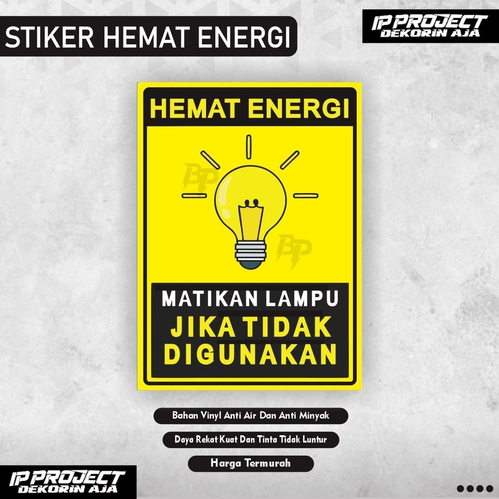 

Sticker Matikan Lampu / Sticker Harap Matikan Lampu / Sticker Hemat Energi / Sticker Hemat Listrik / Sticker Matikan Lampu Jika Tidak Digunakan