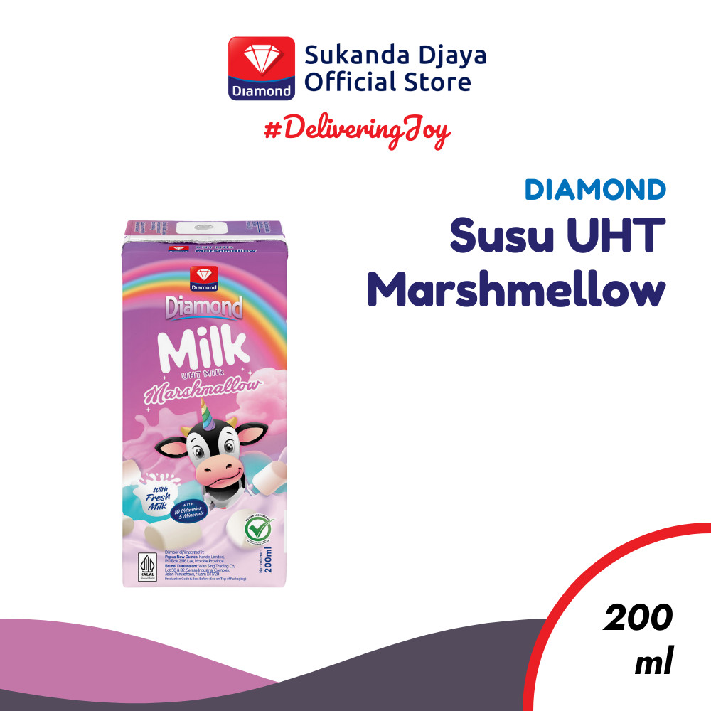 

Susu Diamond UHT Milk Marshmallow 200 ML