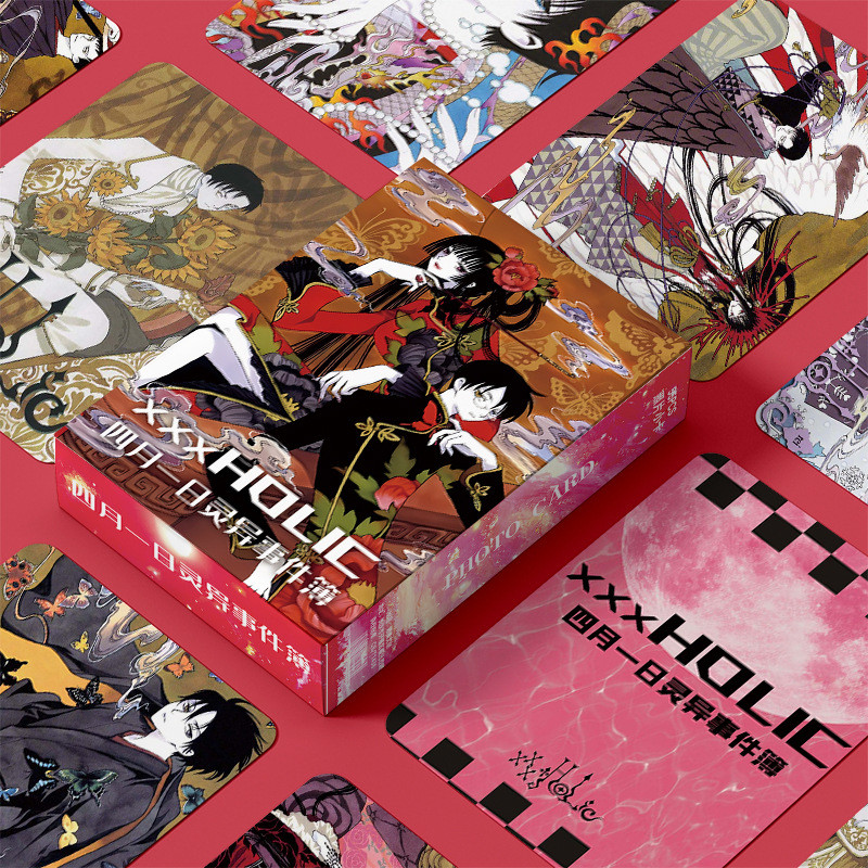 

XXX HOLIC Cards Collection Ichihara Yuuko Watanuki Kimihiro Anime Goods Bookmark Students Stationary School Supplies Cute Gift