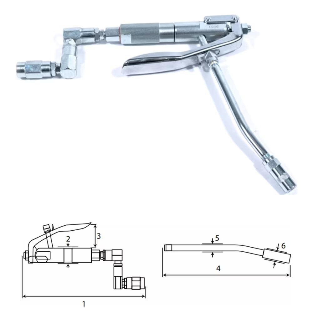 TEKIRO Gun Air Lubricator / Alat Tembak Gemuk