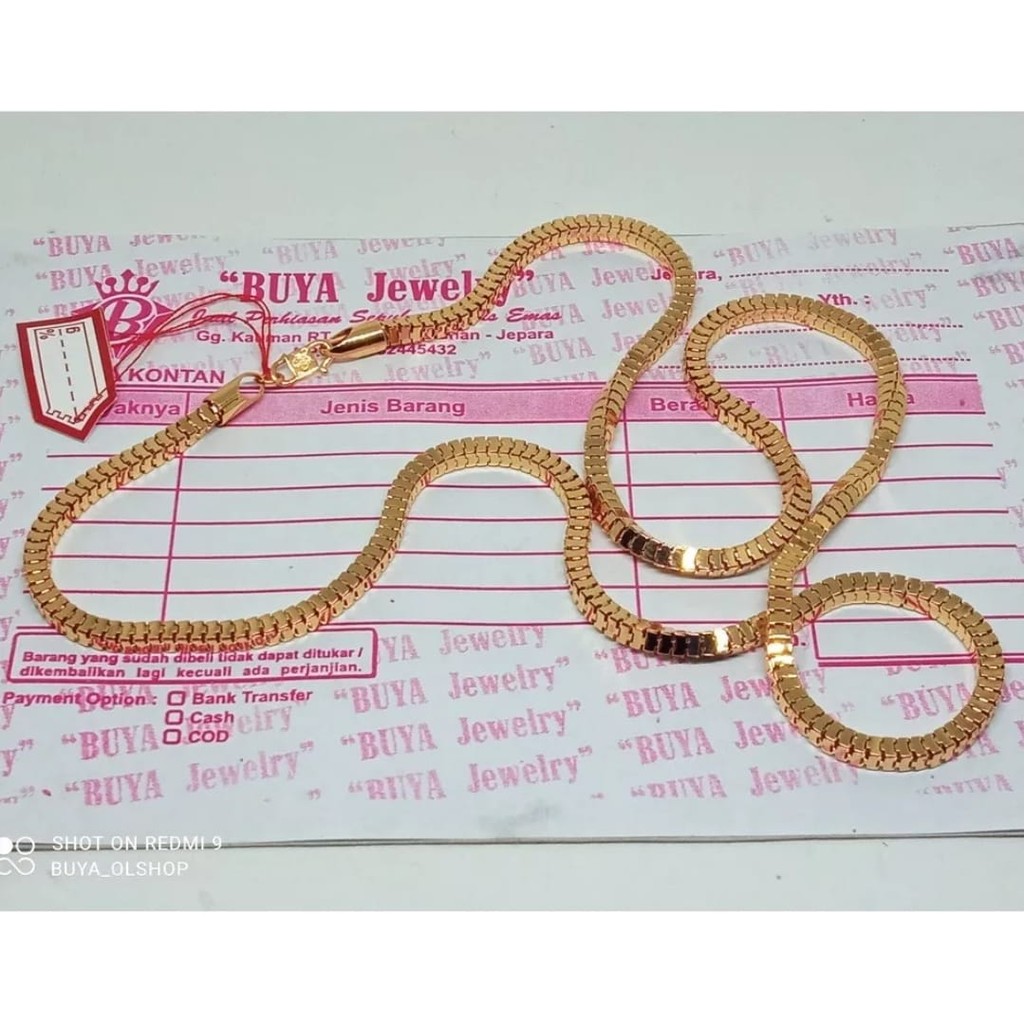 Kalung Milano Emas Asli Panjang 60cm Kadar 700 Berat 5gram Ada Surat