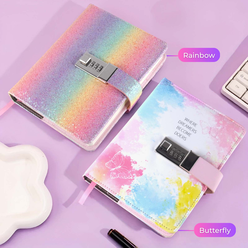 

Buku Catatan Harian Diary Notebook Catatan Jurnal B6 256 Halaman with Lock - F-5 - OR