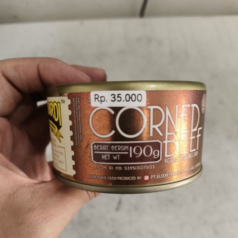 

Corned Beef / Kornet Daging Sapi Bernardi 190gr