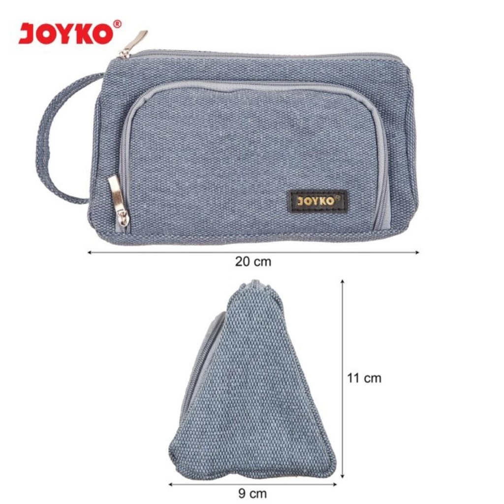 

JOYKO PC5503 / PC5003 TEMPAT PENSILPENCIL CASE KOTAK PENSIL PULPEN PENYIMPANAN ALAT TULIS