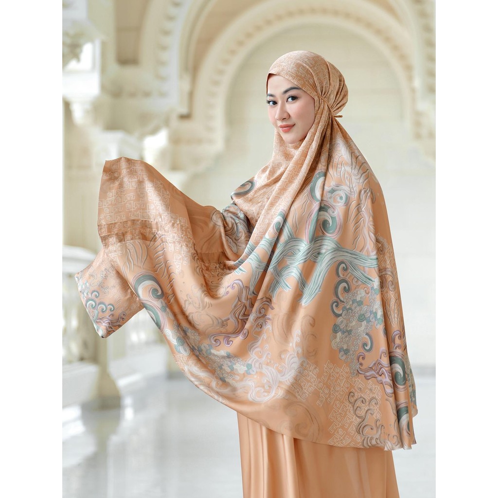 Buttonscarves The Wave Prayer Robe - Sunset