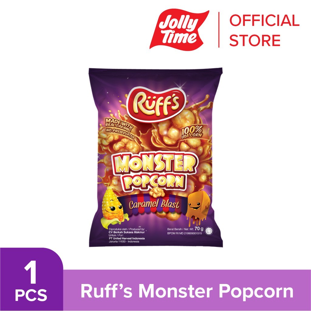 

Emama.store Ruff's Monster Caramel Popcorn