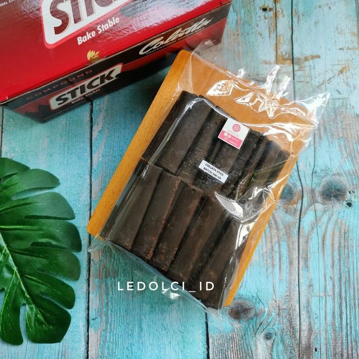 

PROMO! COLATTA BAKE STABLE CHOCOLATE STICK COKLAT STIK REPACK 500 GRAM