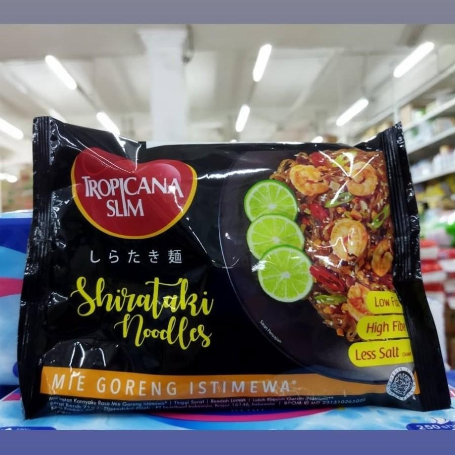 

Tropicana Slim Shirataki Noodle Mie Goreng Istimewa