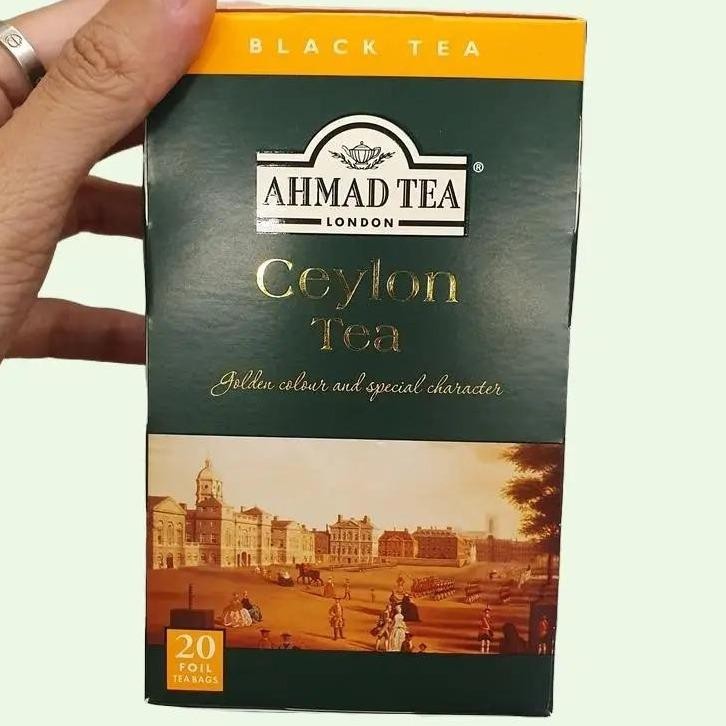

Ahmad Tea Teh Celup Rasa Ceylon Tea ( isi 20 )