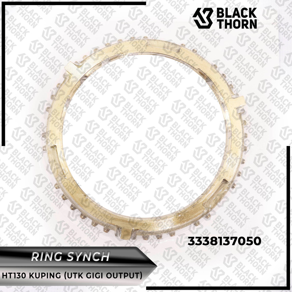 RING SYNCH GIGI KUNINGAN HT130 KUPING (UTK GIGI OUTPUT) BLACKTHORN 3338137050