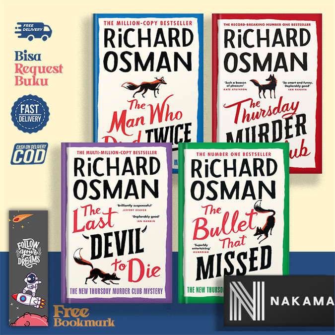 Thursday Murder Club Mysteries (4 book series) The Thursday Murder Club | The Man Who Died Twice | T