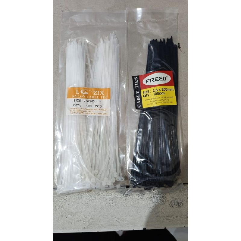 

kabel tis tali pengikat ties 20cm 1pack 100pcs