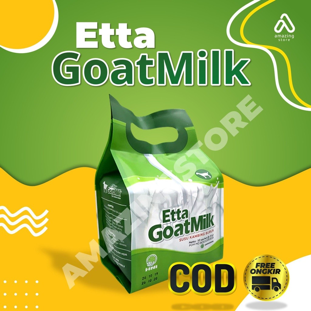 

ETTA GOAT MILK HNI HPAI | Susu Kambing HPAI | Herba Nutrisi Alami Stamina