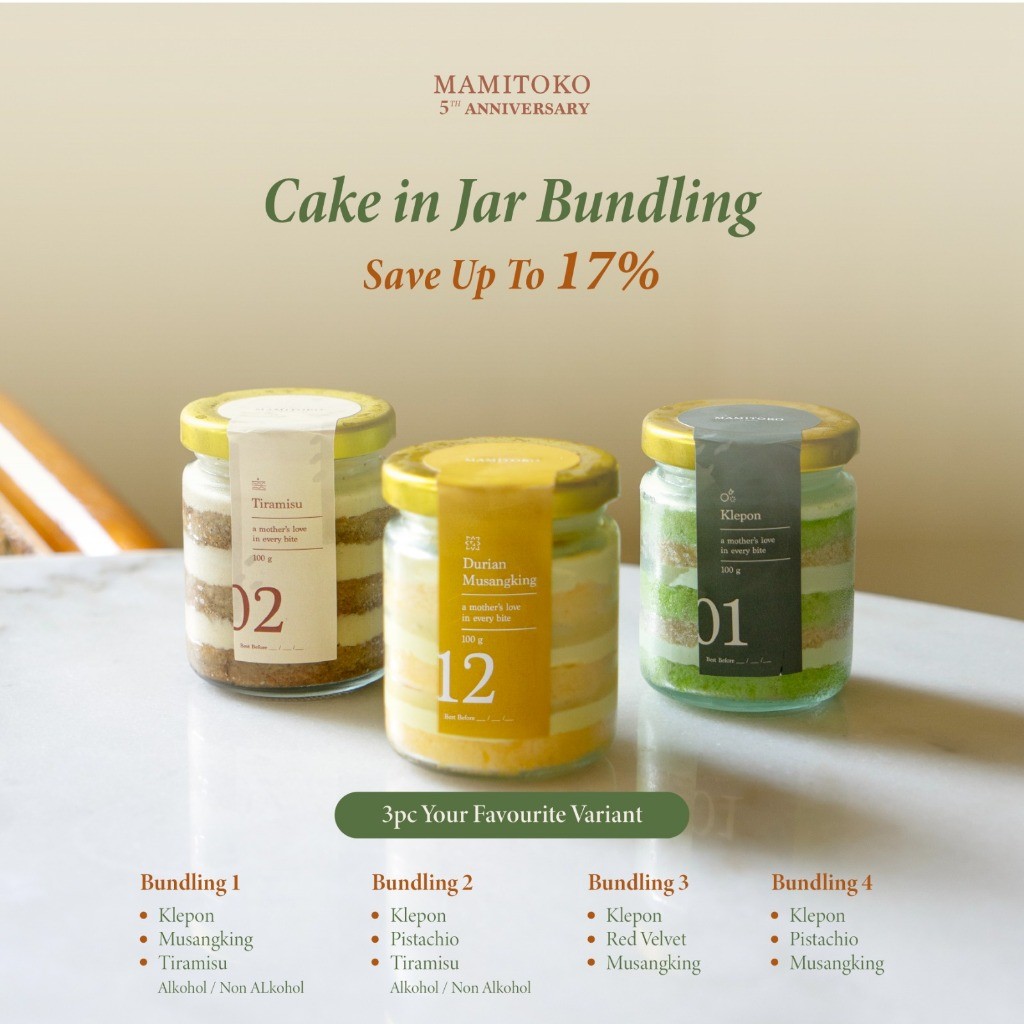 

Cake In Jar Bundling
