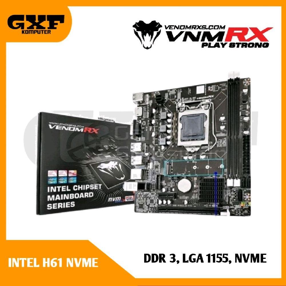Motherboard Venomrx H61 LGA 1155 NVME