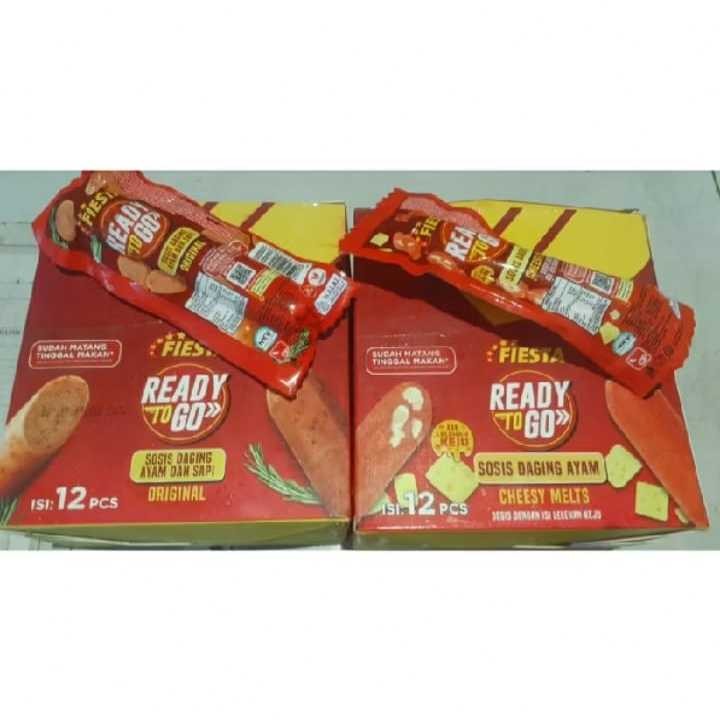 

Fiesta Sausage Ready To Go Sosis 65gram 1 BOX isi 12 pcs