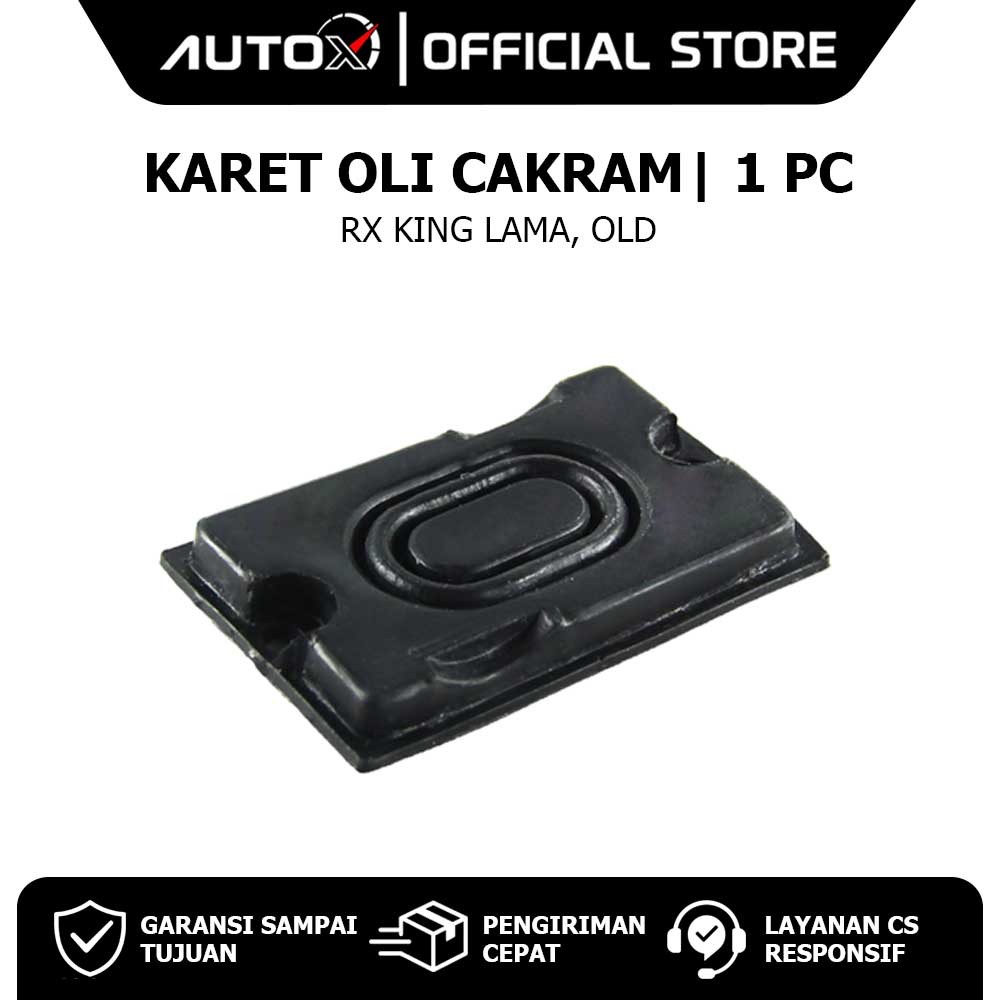 Karet Oli Cakram RX King Old Lama Tutup Penutup Seal Sil Master Rem Atas Hitam