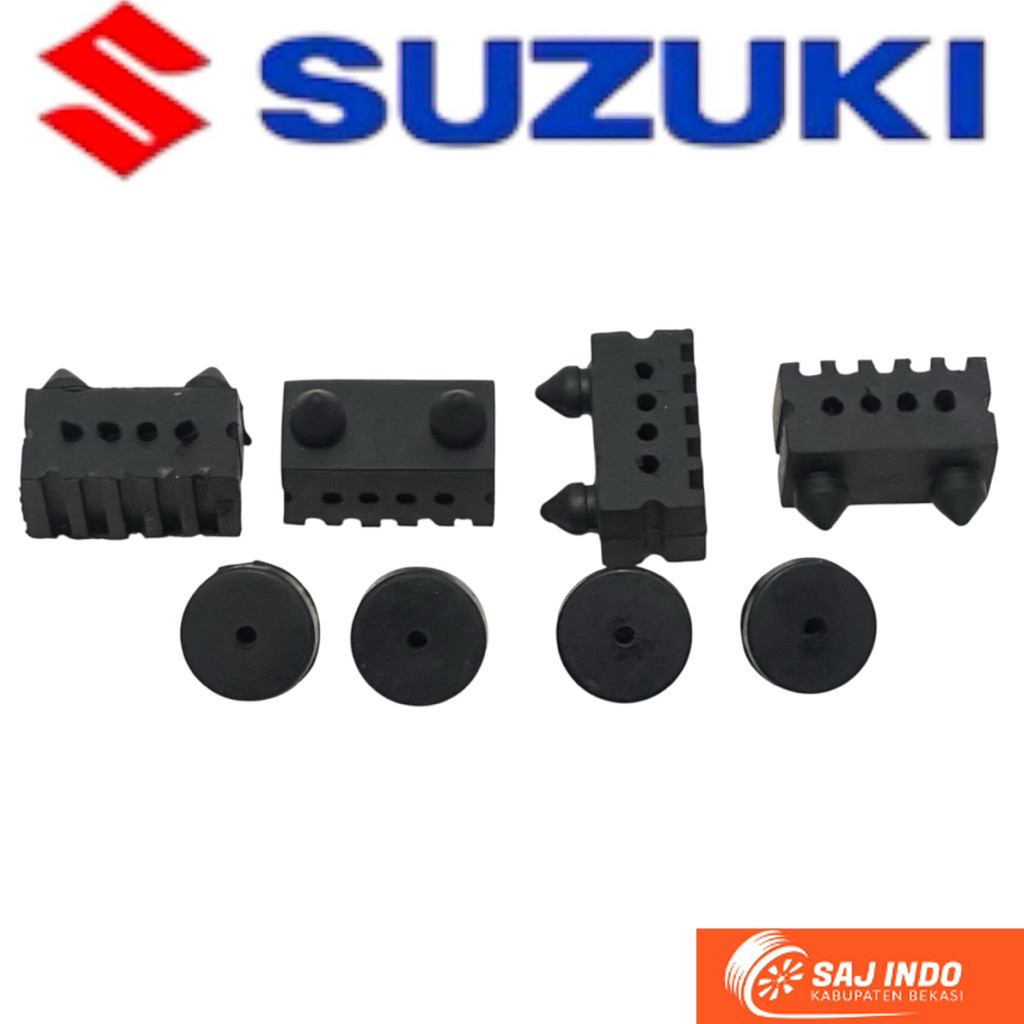 terlaris 1 Set karet ganjal jok satria fu original Suzuki / Ori 1 set karet jok Suzuki satria fu / k