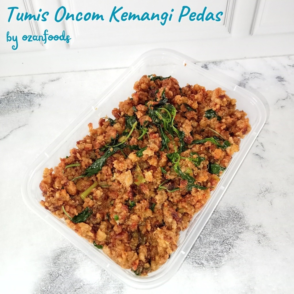 

Tumis Oncom Kemangi Pedas
