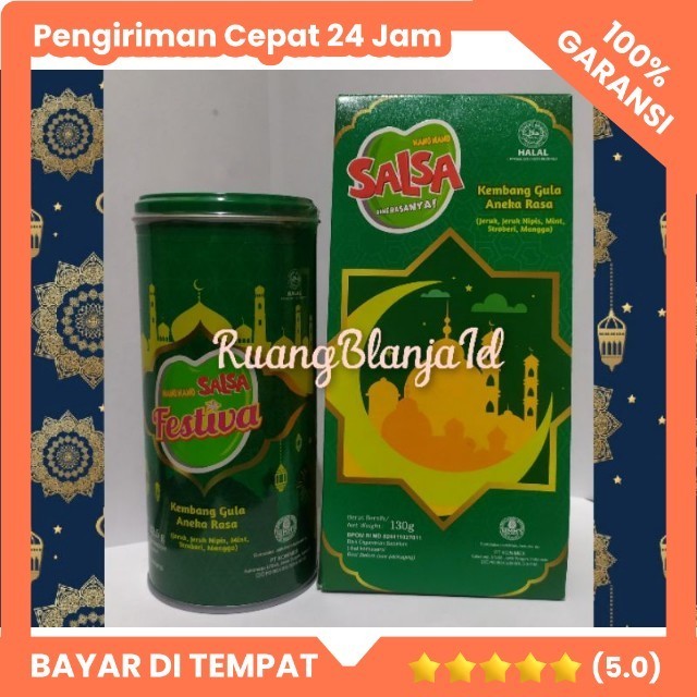 

PERMEN NANO NANO SALSA FESTIVA KALENG 82.5GR / Permen KEMBANG GULA ANEKA RASA