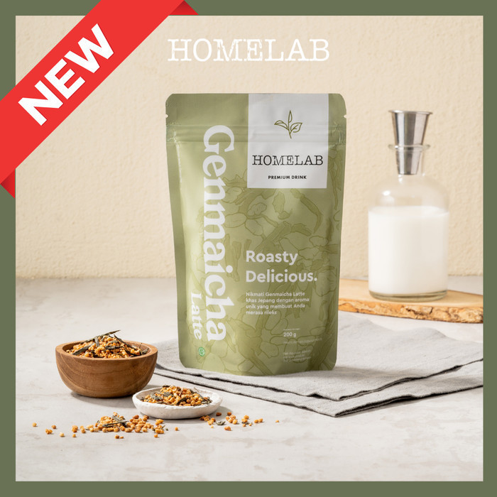 

[[ K23 - BEST SELLER ]] Bubuk Minuman GENMAICHA LATTE - Premium Drink Powder 200g