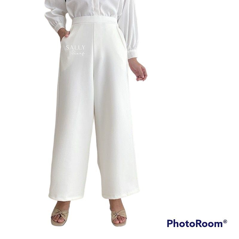 VIKI DAILY KULOT REMAJA BIG SIZE ️ SCUBA PREMIUM ️ KULOT PANTS SCUBA MAX BB 100 KG