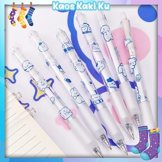 

Pulpen Gel Motif Kelinci Pulpen Pelajar Dan Kantor Pena Lucu Rabbit 3 608