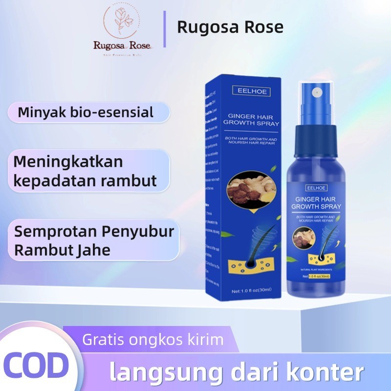 【COD】Serum penumbuh rambut Eelhoe Ginger Hair Growth Spray 30ml