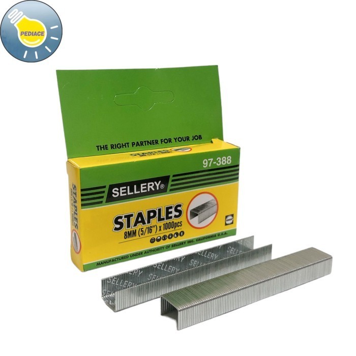 

Isi Staples Tembak 8mm (5/16") x 1000pcs SELLERY 97-388