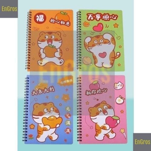 

Notebook A5 Buku Catatan Isi 60 Lembar Diary Aesthetic Motif Kartun Gaya Retro Buku Tulis Garis A 5