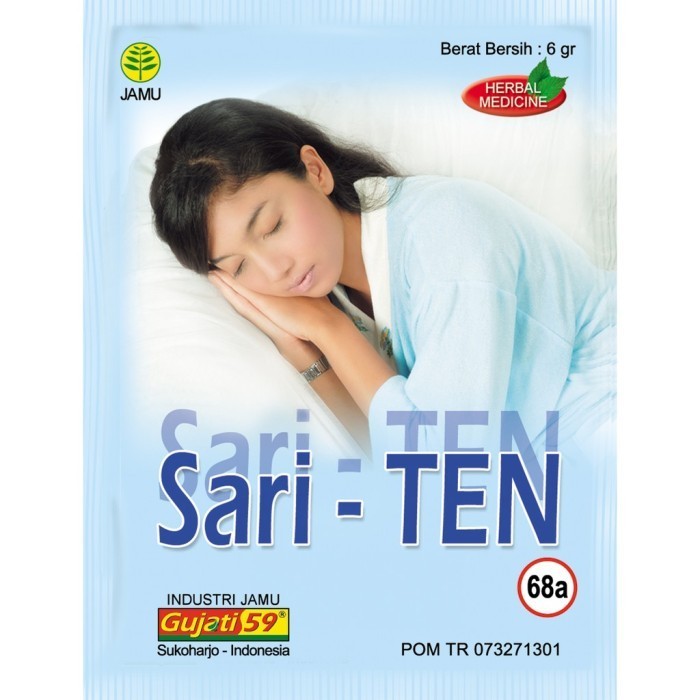 

Jamu Sulit Tidur Gujati Sariten 10 Sachet