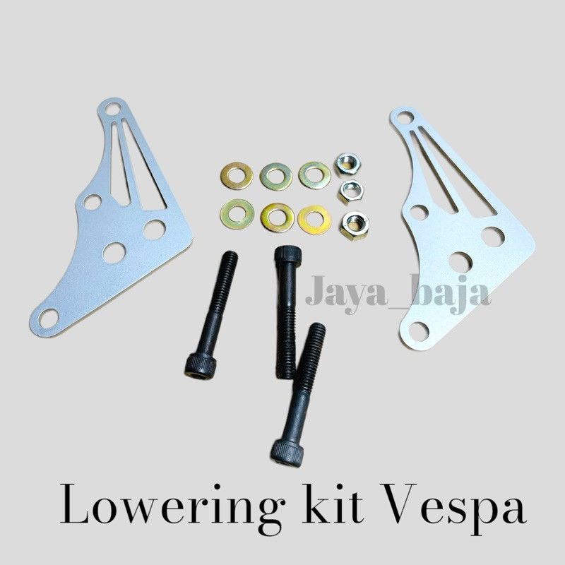Lowering Kit Vespa Matic Primavera Sprint 150 S125 LX125 Pemendek Shock Vespa | Lowering Kit Vespa S