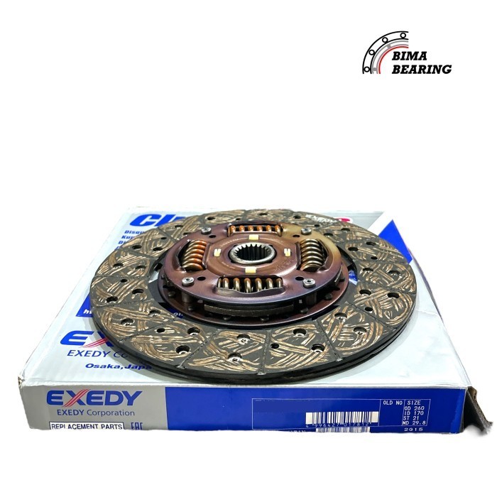 Kampas Kopling Fortuner Diesel Hiace Commuter Daikin Exedy JAPAN Clutch Disc Ori