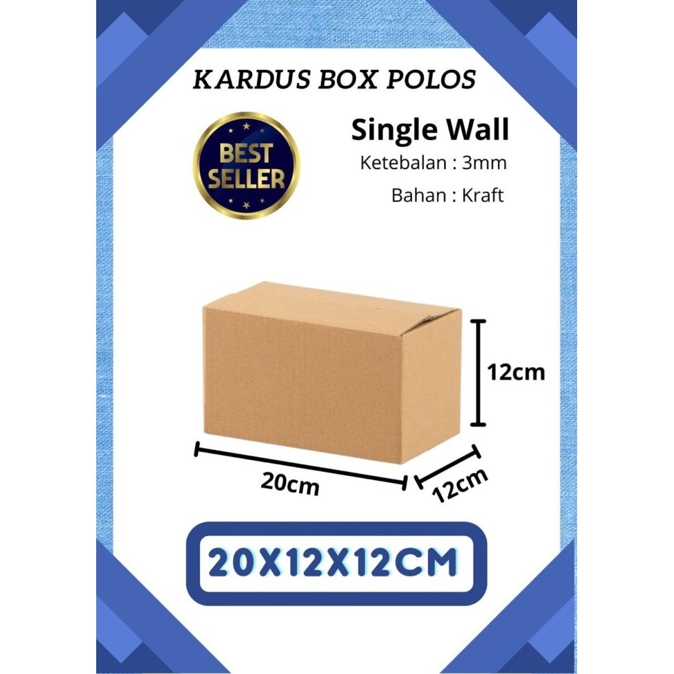 

Kardus Karton Box uk 20x12x12 cm